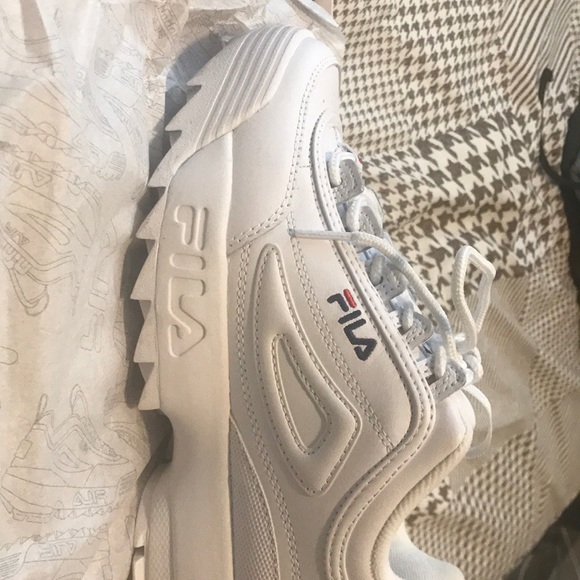 Fila white sneakers - Picture 2 of 6